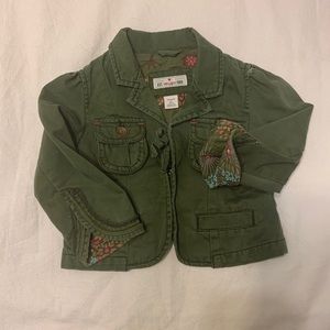 Baby Gap green jacket